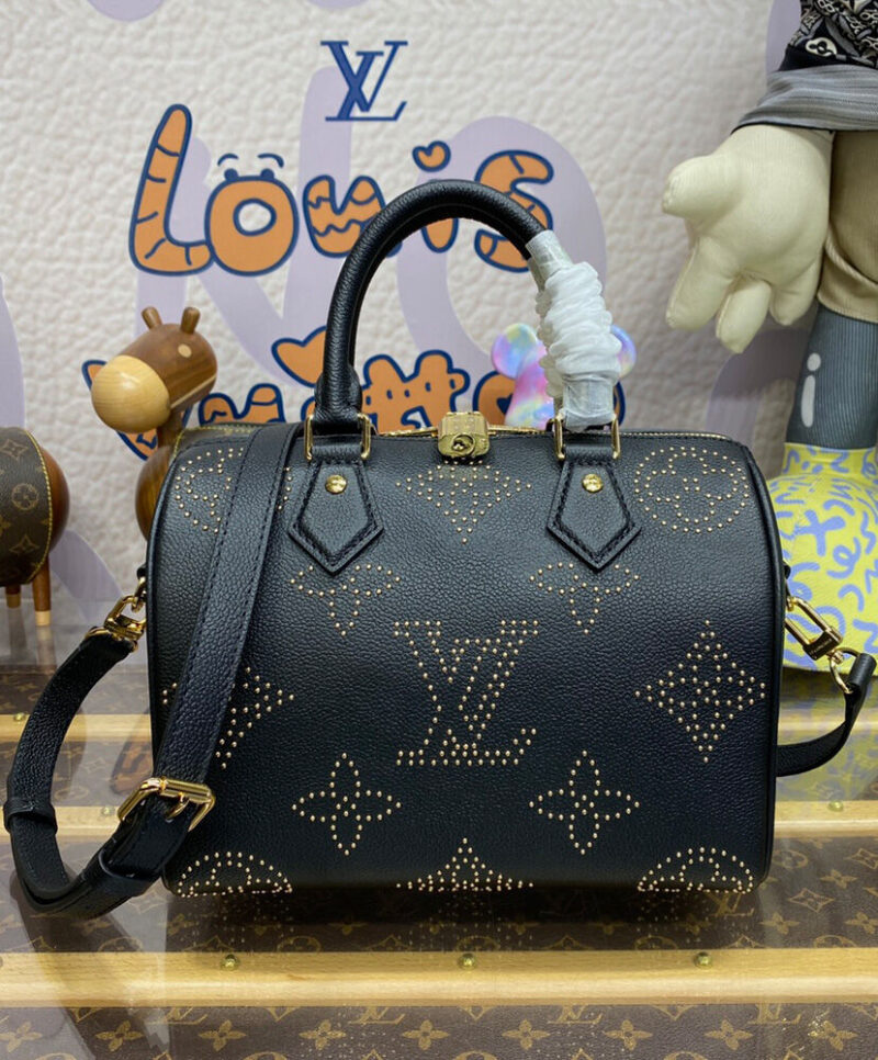 Louis Vuitton Speedy Bandouliere 25 M46736 Black